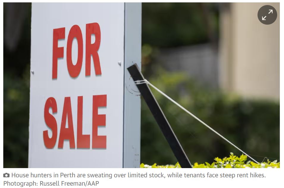 Perth overtakes east coast to become Australias hottest capital city property market