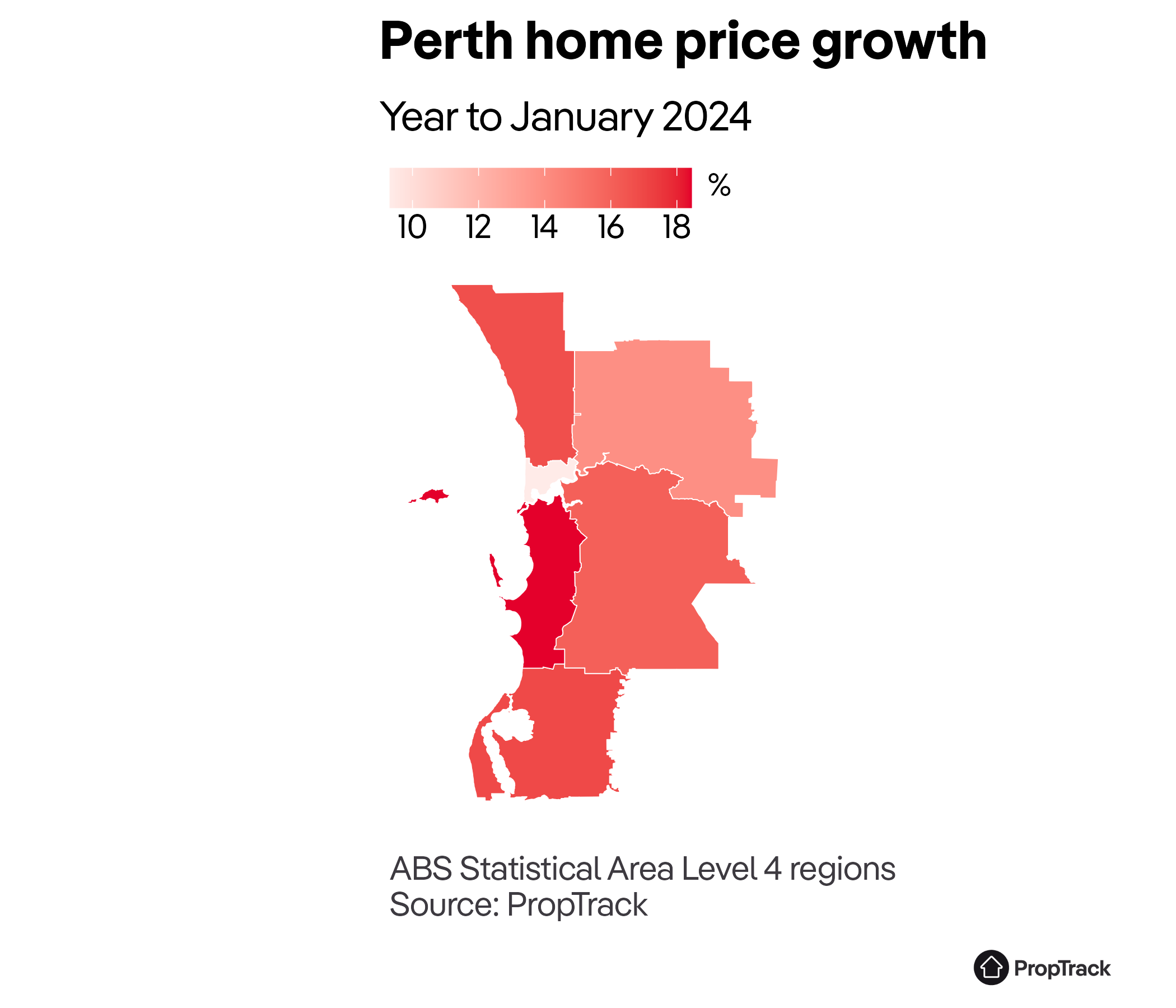 Perth still leading the pack as national property prices march on 2