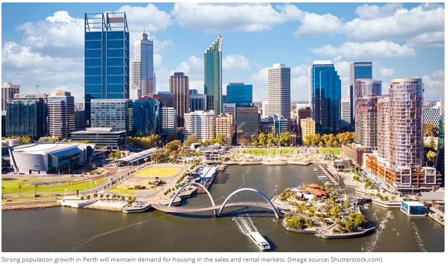 Population growth to keep powering Perth property prices upwards